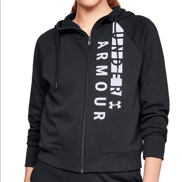 Under Armour Women's Cotton Fleece Wordmark - Picture 2 of 5